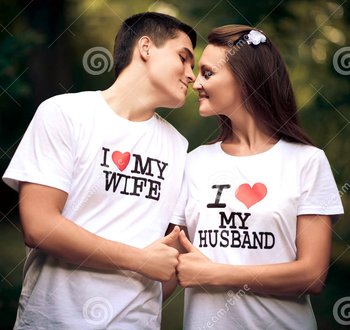 I love my husband, I love my wife.